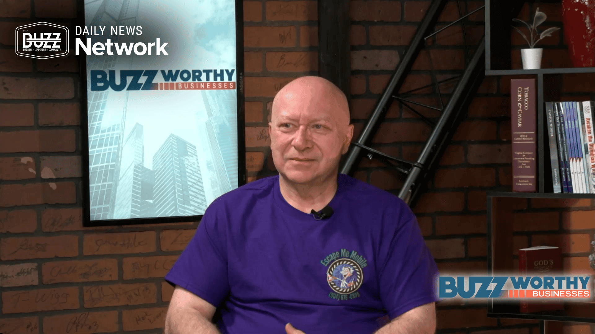 Buzzworthy Businesses with Nunzio Smith of Escape Me Mobile
