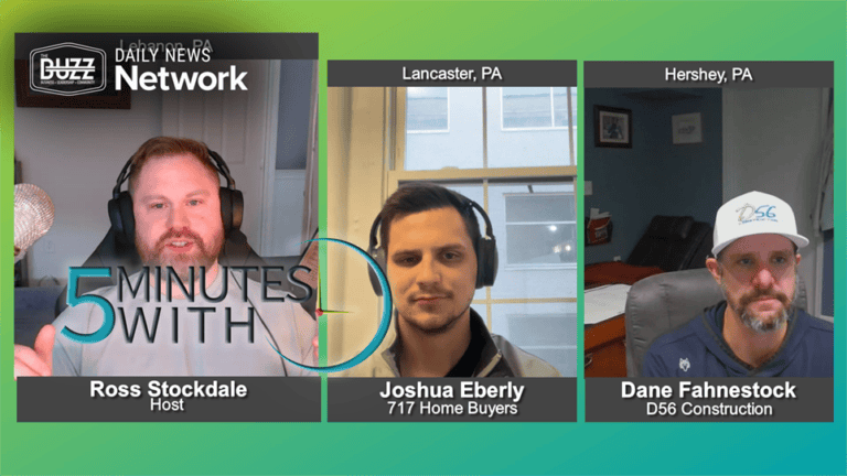 5 Minutes With Dane Fahnestock of D56 Construction and Joshua Eberly of 717 Home Buyers