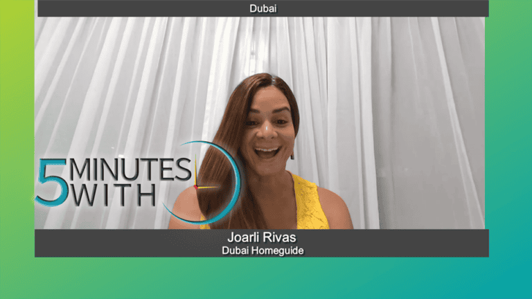 5 Award Winning Minutes With Joarli Rivas of Dubai Homeguide