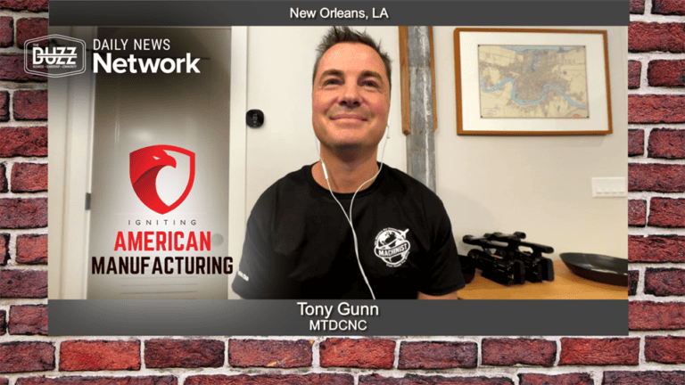 Igniting American Manufacturing with Tony Gunn of MTDCNC