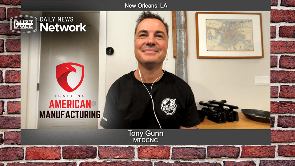 Igniting American Manufacturing with Tony Gunn of MTDCNC